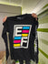 ELECTRIC FAMILY EF LINES LONG SLEEVE T-SHIRT - BLACK
