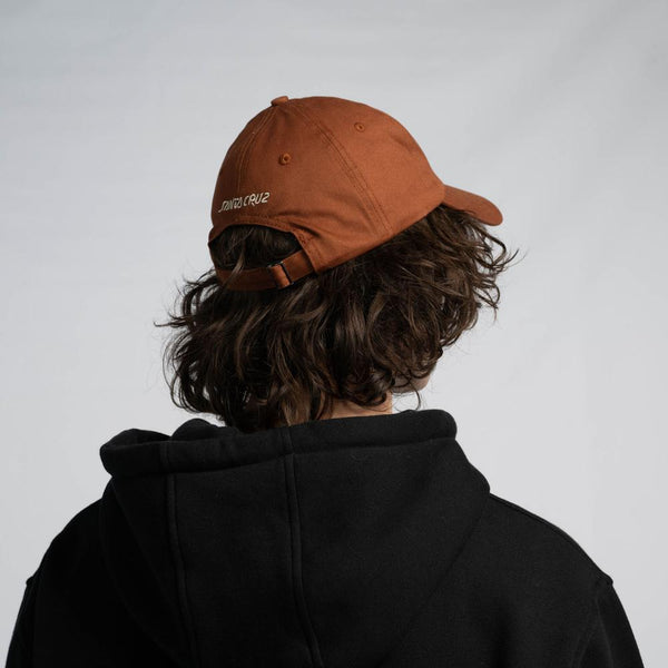SANTA CRUZ CAP - CONTOUR HAND CAP - BURNT SIENNA