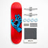 SANTA CRUZ COMPLETE SKATEBOARD KIT - SCREAMING HAND DESIGNS