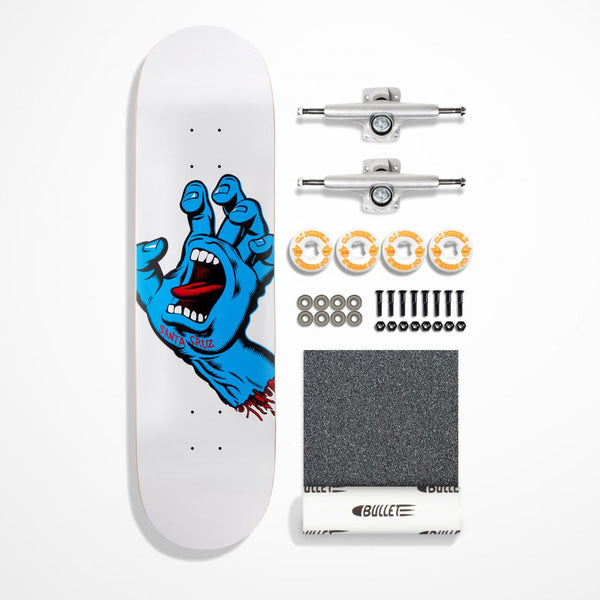 SANTA CRUZ COMPLETE SKATEBOARD KIT - SCREAMING HAND DESIGNS