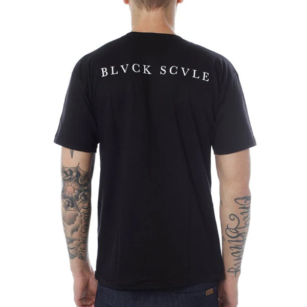 BLACK SCALE SQUAMADA T-SHIRT - BLACK
