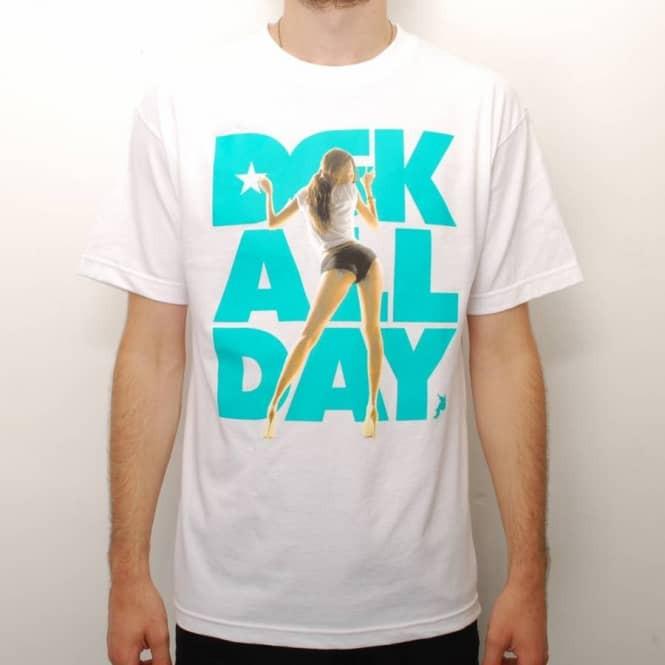 DGK NAUGHTY T-SHIRT - WHITE