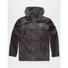 KEY STREET TAHOE WINDBREAKER JACKET - BLACK