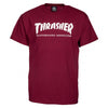 THRASHER SKATE MAG T-SHIRT - BURGUNDY