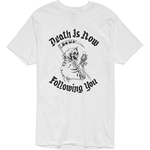 HUF DEATH IS FOLLOWING YOU T-SHIRT - WHITE