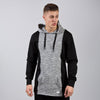 KING APPAREL EXECUTIVE TECH HOODIE - HEATHER/BLACK