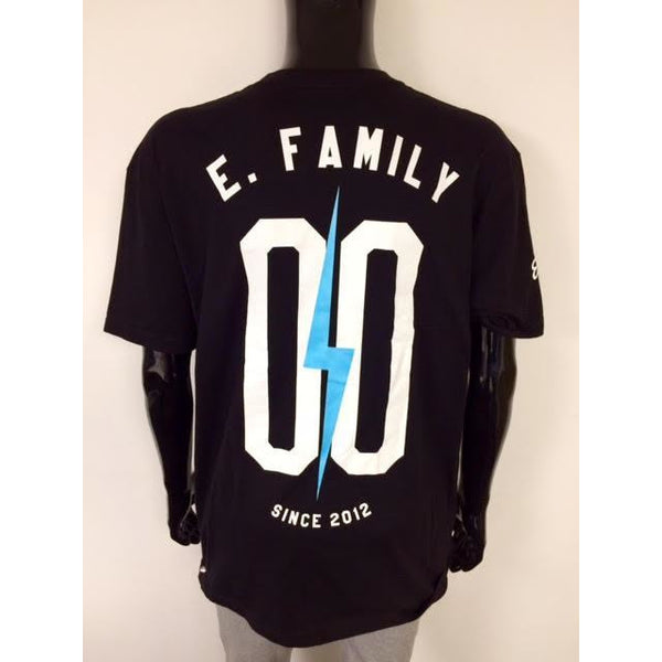 ELECTRIC FAMILY EF T-SHIRT - BLACK