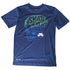 NIKE SB YOUTH SKULL "SKATE EVERY DAY" T-SHIRT - OBSIDIAN