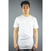 KING APPAREL V PANEL MIDNIGHT T-SHIRT - WHITE