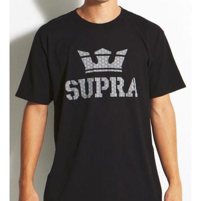SUPRA ABOVE T-SHIRT - BLACK