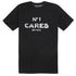REASON NO1 CARES GRAPHIC T-SHIRT - BLACK & WHITE