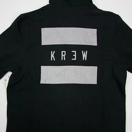 KR3W EQUAL ZIP HOODIE - BLACK
