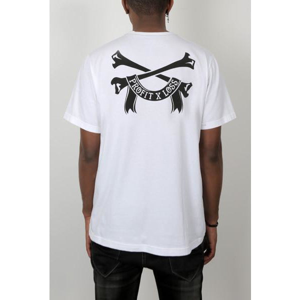 PROFIT X LOSS 99 T-SHIRT - WHITE