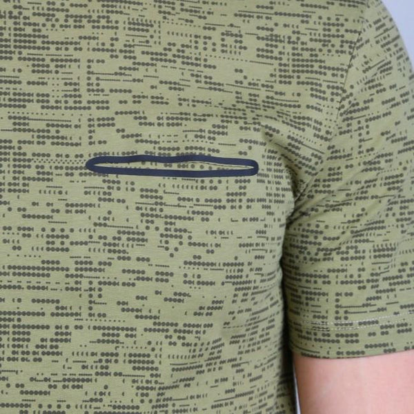 KING APPAREL MATRIX POCKET T-SHIRT - OLIVE