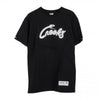 CROOKS & CASTLES RASCAL CC CREW KNIT T-SHIRT - BLACK