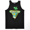 THE HUNDREDS DANGER VEST TOP - BLACK