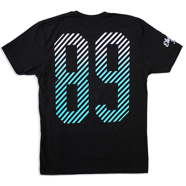 ELECTRIC FAMILY ELECTRIC 89 T-SHIRT - BLACK