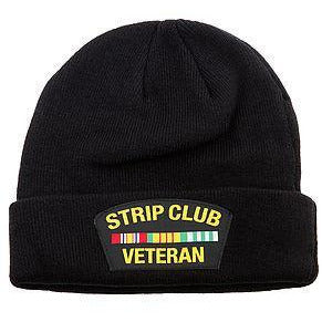 REASON STRIP CLUB VETERAN BEANIE - BLACK