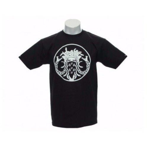 CROOKS & CASTLES KNIT GET BUCKS T-SHIRT - BLACK
