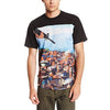CROOKS & CASTLES WATCHERS CREW T-SHIRT - BLACK