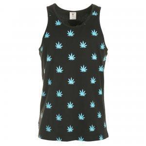 CAYLER & SONS BEST BUDZ VEST - BLACK/AQUA