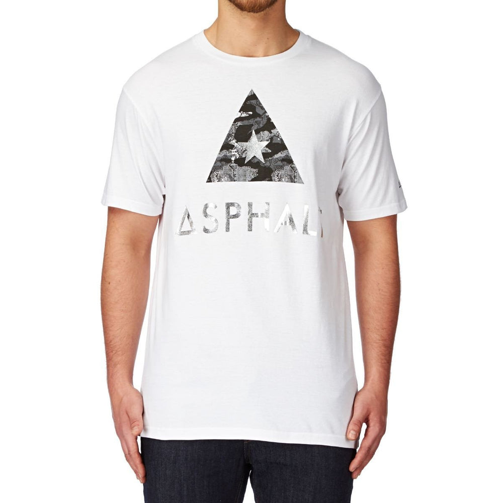 ASPHALT YACHT CLUB  VIPER CAM T-SHIRT - WHITE