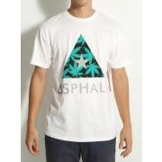 ASPHALT YACHT CLUB KING KUSH DELTA T-SHIRT - WHITE