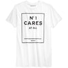 REASON NO1 CARES GRAPHIC T-SHIRT - WHITE/BLACK