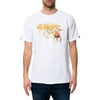 CROOKS & CASTLES HAIL MARY T-SHIRT - WHITE