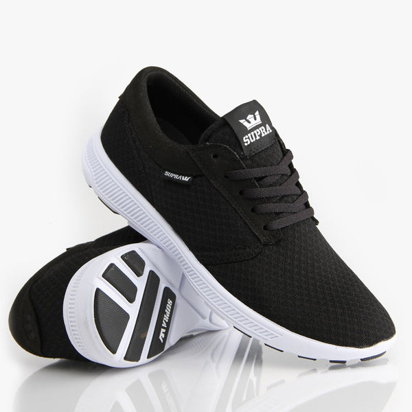 SUPRA HAMMER RUN SHOES - BLACK/WHITE