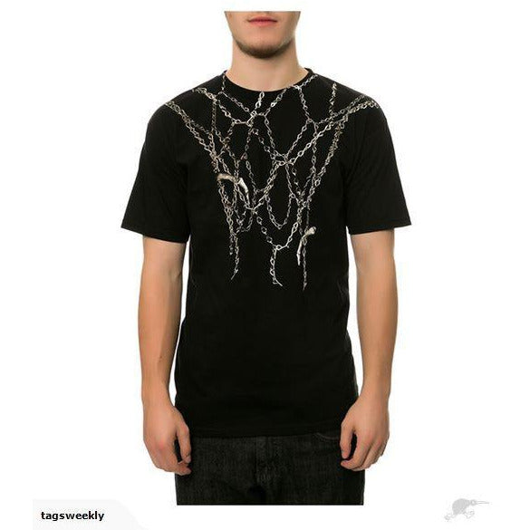 ROOK BALL UP CLASSIC 20'S T-SHIRT - BLACK