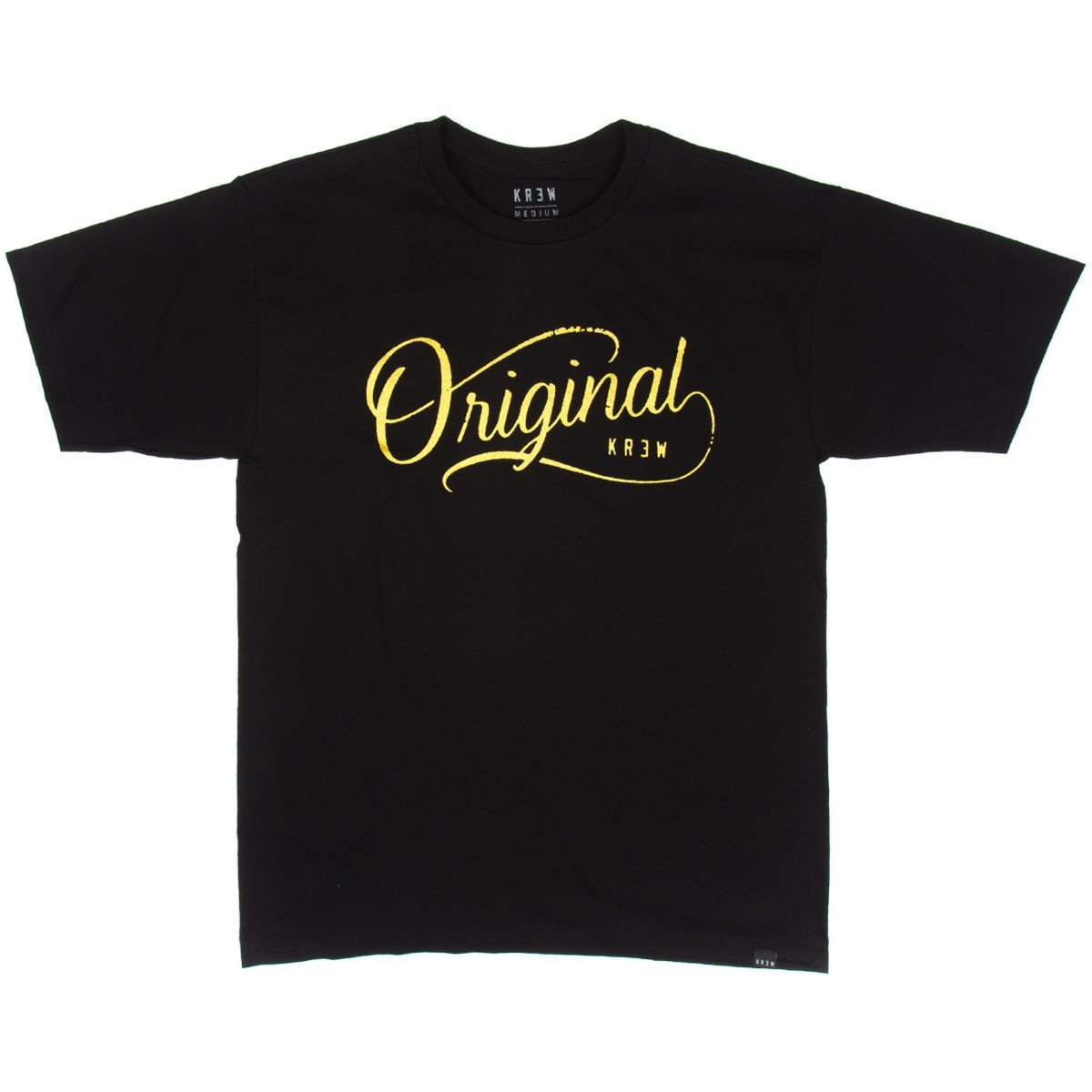 KR3W ORIGINAL T-SHIRT - BLACK & GOLD