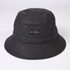 KING APPAREL BLACK LABEL BUCKET HAT - BLACK