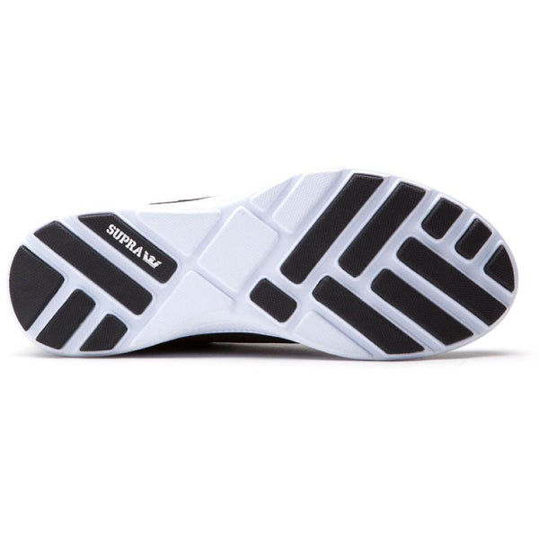 SUPRA HAMMER RUN SHOES - BLACK/WHITE