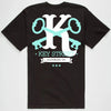 KEY STREET CROSSED KEYS T-SHIRT - BLACK