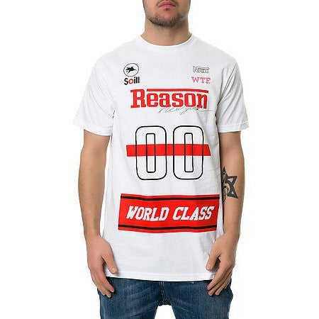 REASON WORLD CLASS T-SHIRT - WHITE