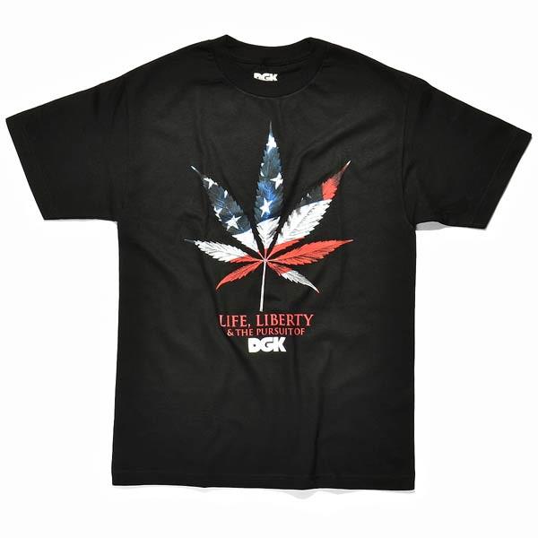 DGK PURSUIT OF HAPPINESS T-SHIRT - BLACK