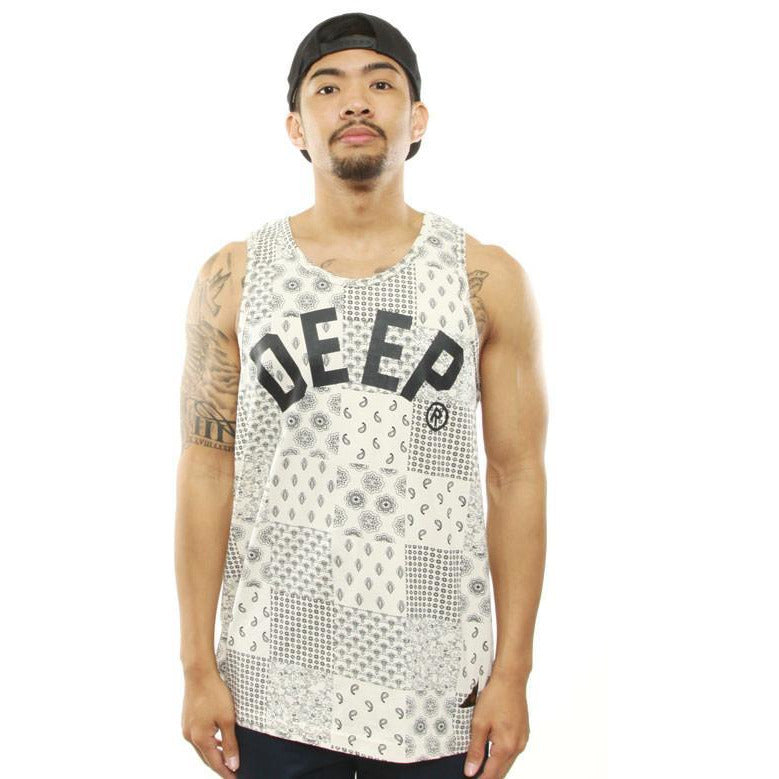 10 DEEP ROLLERS VEST TOP - NATURAL