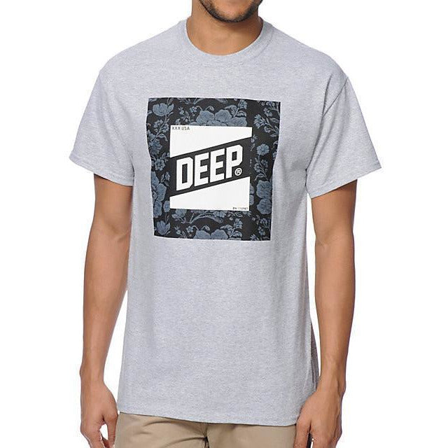 10 DEEP SLOPE T-SHIRT - HEATHER GREY