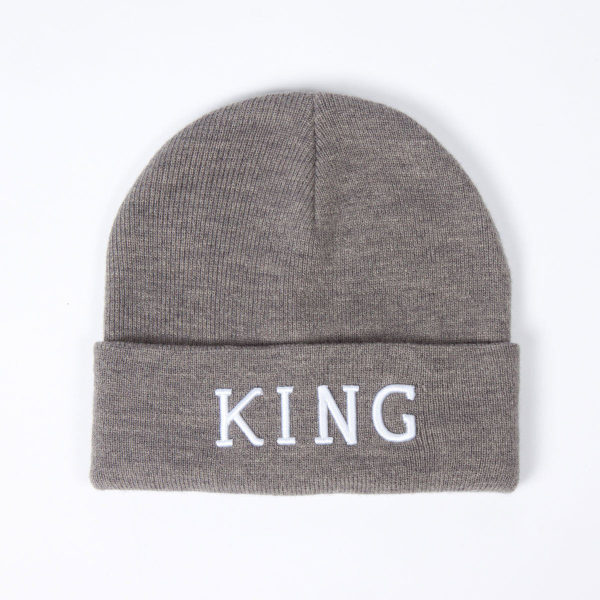 KING APPAREL STAPLE BEANIE - GREY