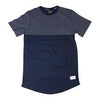 KING APPAREL MONARCHS LONGLINE T-SHIRT - NAVY