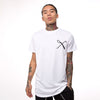 KING APPAREL HARD GRAFT NOIR T-SHIRT - WHITE