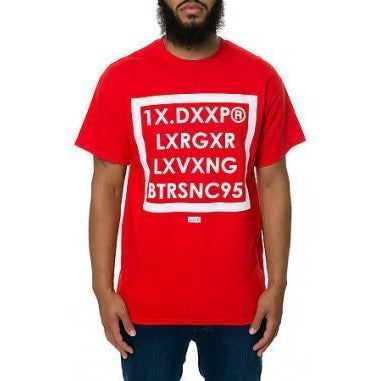 10 DEEP BOXED OUT T-SHIRT - RED