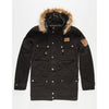 KEY STREET BLACK FOREST PARKA - BLACK