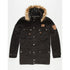 KEY STREET BLACK FOREST PARKA - BLACK