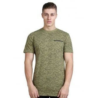 KING APPAREL MATRIX POCKET T-SHIRT - OLIVE