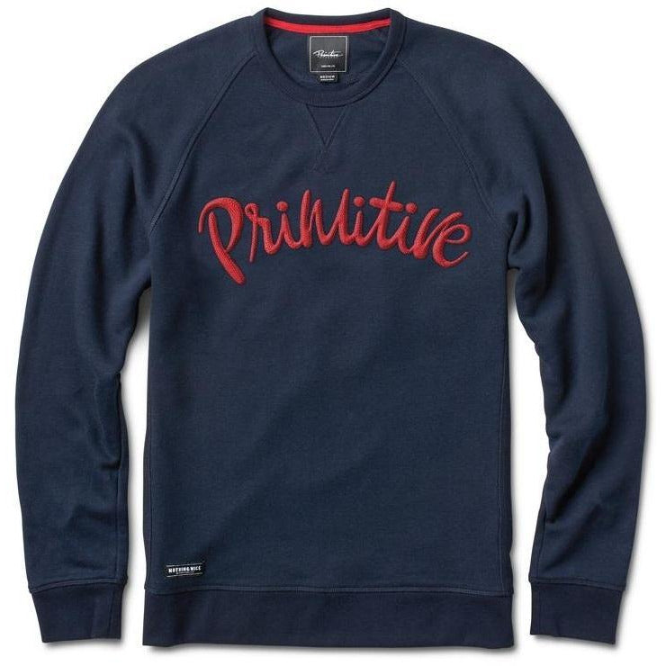 PRIMITIVE JP CHAIN CREWNECK - MIDNIGHT