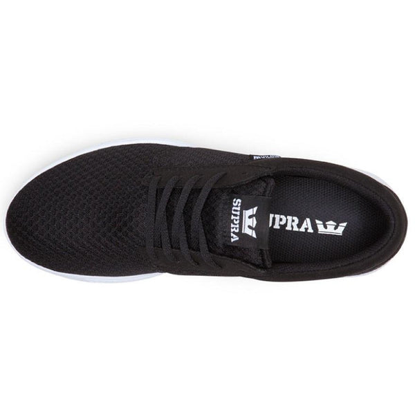 SUPRA HAMMER RUN SHOES - BLACK/WHITE