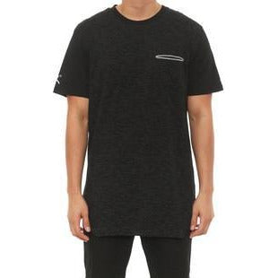 KING APPAREL MATRIX POCKET T-SHIRT- BLACK