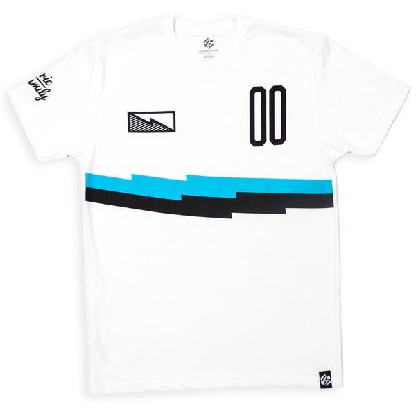 ELECTRIC FAMILY 00 JERSEY T-SHIRT - WHITE